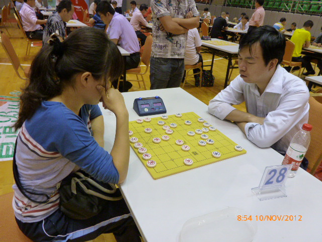 2012凤岗第四季度象棋赛开幕,高手如云棋乐融融